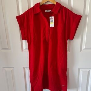 Vineyard Vines Bright Red Shirt
